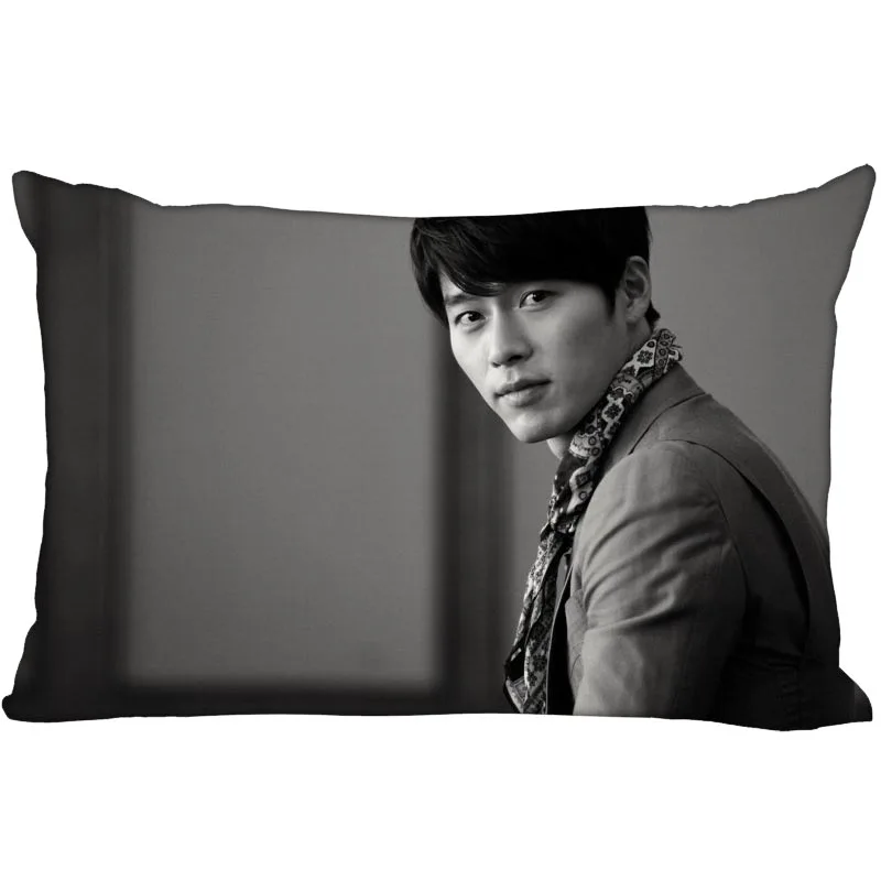 

Хит продаж, декоративная наволочка KPOP Hyun Bin Kim Tae Pyeong, сатиновая Наволочка на заказ, изображение больше размеров