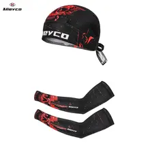 УФ Защита от солнца рукав для бега рукава для бега баскетбольная велосипедная манжета мужской комплект одежды для велосипедиста Открытый Бандана Велосипедный спорт Кепка головной убор