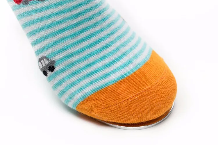 5 пар/лот, г. Полосатые хлопковые детские носки с машинками детские носки на возраст от 2 до 10 лет носки для маленьких мальчиков и девочек