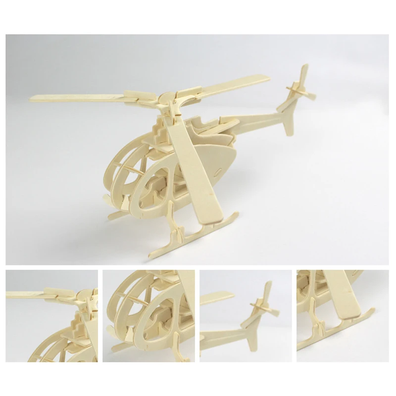 3D деревянные головоломки Дети Взрослые автомобиль деревянные игрушки-паззлы обучение экологическая сборная игрушка развивающие игры