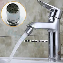 360 grados Giratoria Cocina Cuenca Boquilla de Ahorro de Agua Aireador Del Grifo De Latón Cromado Grifo de Burbujeo M24 Rosca Macho