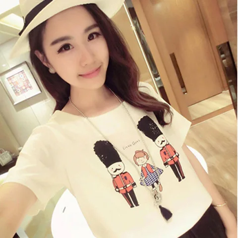 

Trend 2019 Korean students'T-shirts, t-shirts, girls'T-shirts
