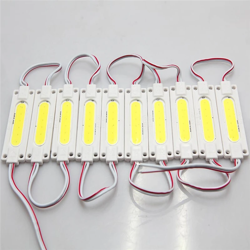 Бесплатная впрыска COB Светодиодный модуль световая лампа DC12V 1 Вт/2 Вт высокая