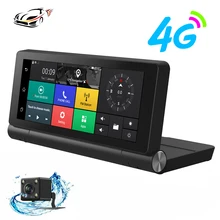 ADAS Maustor 4G Cámara Del Coche DVR GPS Navigator Android 5.0 WiFi de Doble Lente Cámara Grabadora de Vídeo 1080 P Dash Cam Cámara registrador