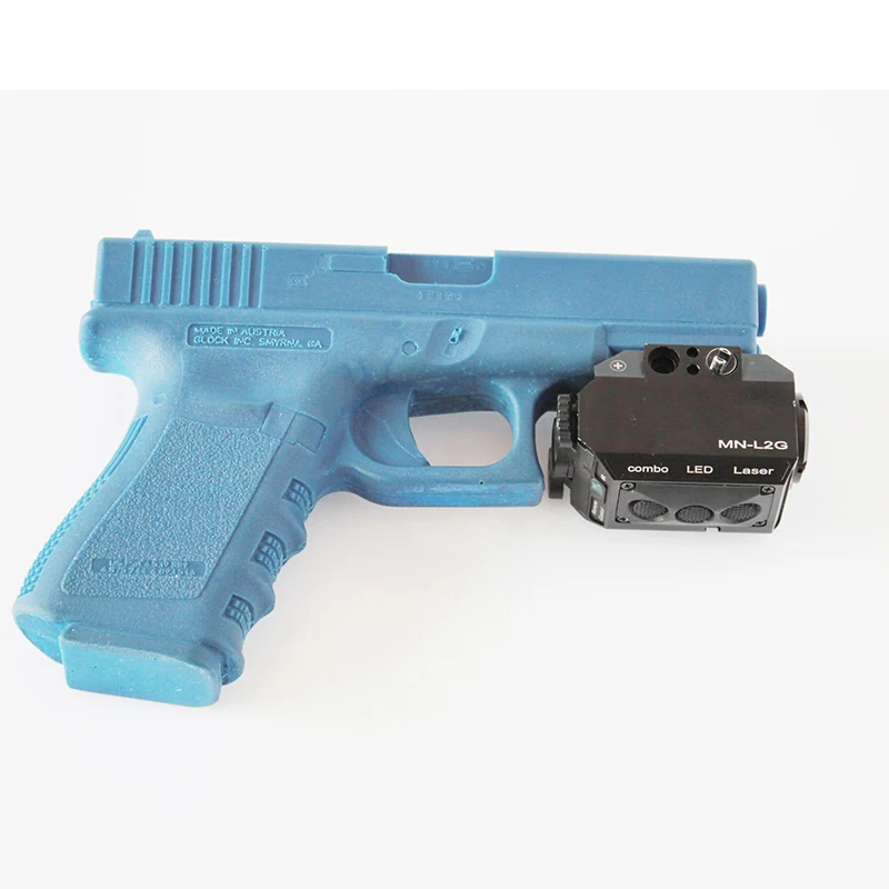 

LASERSPEED Drop shipping adjustable handgun laser scope and light combo green laser flashlight combo green laser scope
