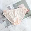 SP&CITY Japan Style Lace Up Sweet Shiny Girls Panties Princess Ruffle Cute Seamless Briefs Kawaii Cotton Sexy Underwear Lingerie ► Photo 3/5