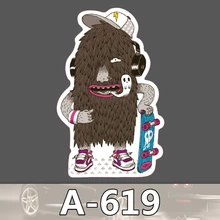 A-619 Monster Wasserdichte Kühle DIY Aufkleber Für Laptop Gepäck Skateboard Kühlschrank Auto Graffiti Cartoon Aufkleber