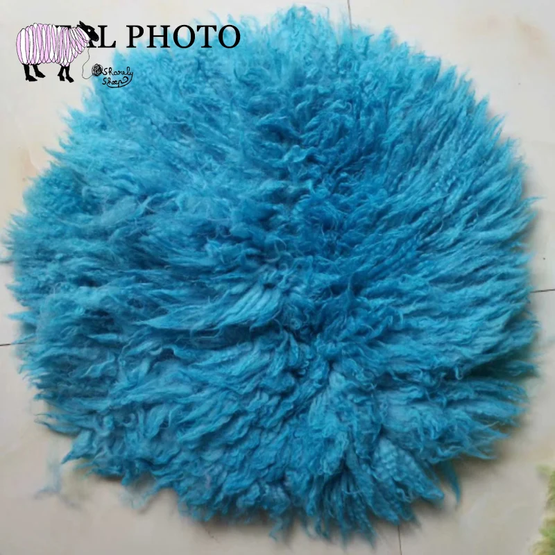 Newborn Baby Photography Wool Fur Blanket Props Baby Photo Shoot Studio Sheep Fur Blanket Infant bebe fotografia Accessories