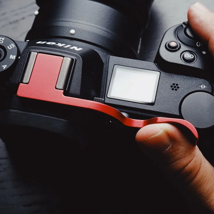 High Quality Metal Thumb Rest Thumb Grip Thumb UP Aluminum Hot Shoe Cover For Nikon Z7 Z6 Series Hot Shoe Protection High Quality Metal Thumb Rest Thumb Grip Thumb UP Aluminum Hot Shoe Cover For Nikon Z7 Z6 Series Hot Shoe Protection