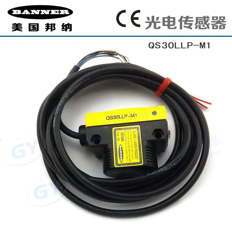 

Authentic original American bonner diffuse photoelectric - to detect electrical switch QS30LLP - M1 spot