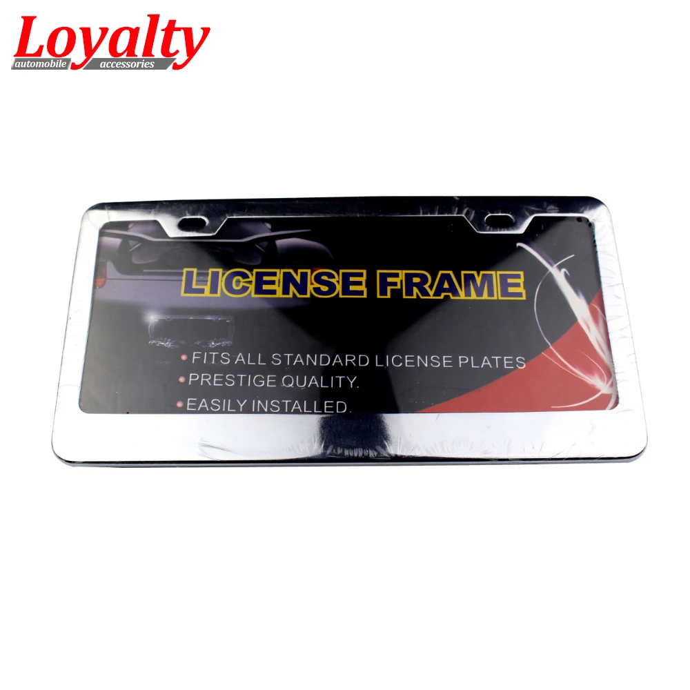 JDM Dragon Scorpion Eagle Style License Plate Frame Tag Cover Holder - Loyalty 2pcs - For Truck Vehicles - USA/Canada - Car Accessories image 6