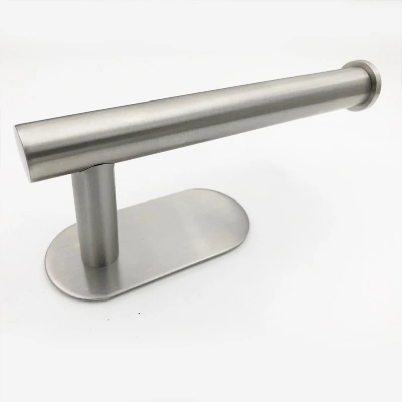 304 Stainless Steel Roll Toilet Paper Holders bathroom toilet in toilet seats wall towel BathroomToilet Tool Accessory No Perfor