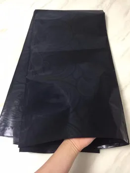 

Black Jacquard dress fabric bazin riche getzner brode bazin brode fragrant bazin 2018 for men or women cloth 5 yard/lot
