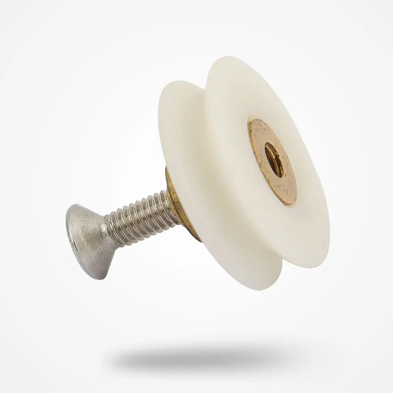 CY 96 Bathroom roller sliding doors slides and wheelin Door