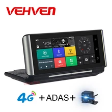VEHVEN 4G ADAS Car DVR Camera GPS 6.86″ Android 5.1 Dashcam Registrar Full HD 1080P Video Recorder Dual Lens dvrs Gps Navigation