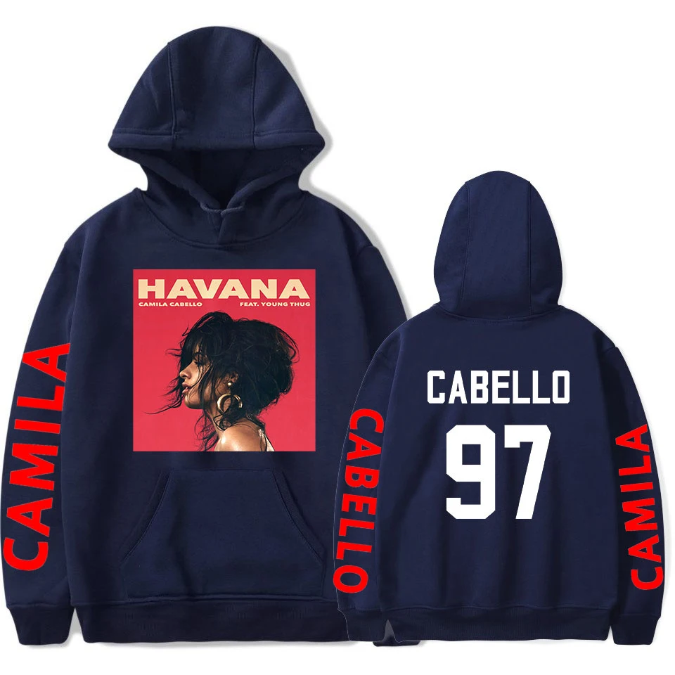 Хит по всему миру AVANA-Камила Кабельо Pop Solo Artist Hoodies персонаж фанаты толстовки универсальные Vogue однотонная одежда прикольная верхняя одежда