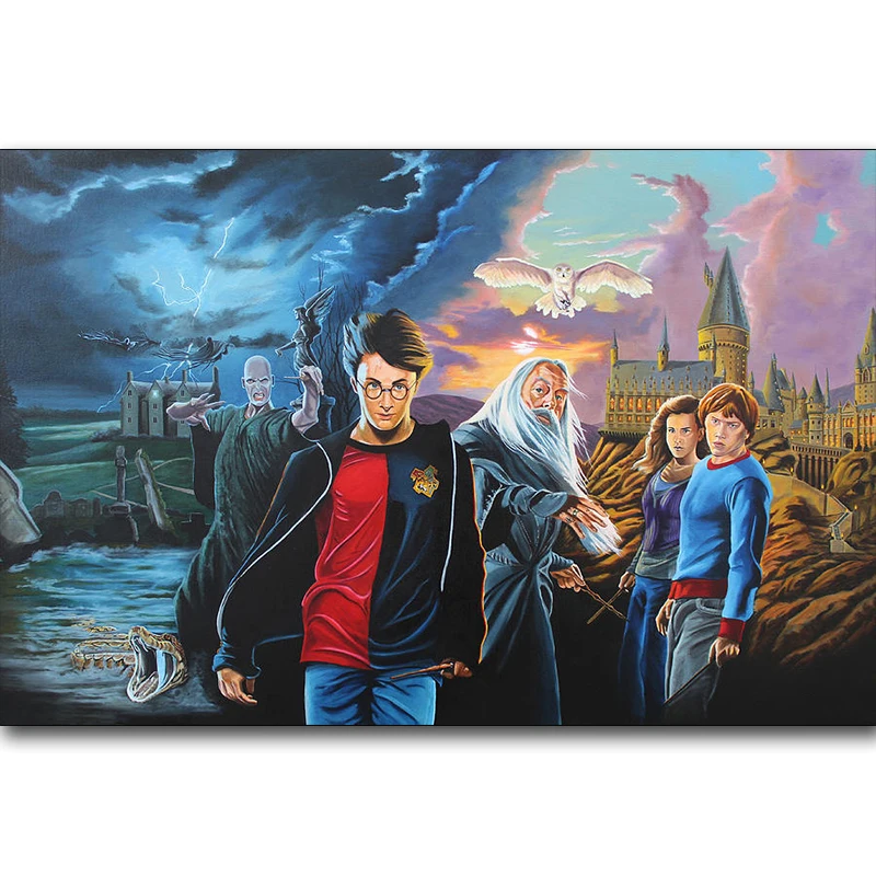 

Harry Potter Photo 5D Diy Diamond Painting Photo Mosaic Drill Resin Full Embroidery Needlework 3D Cross Stitch Kits Home Decor