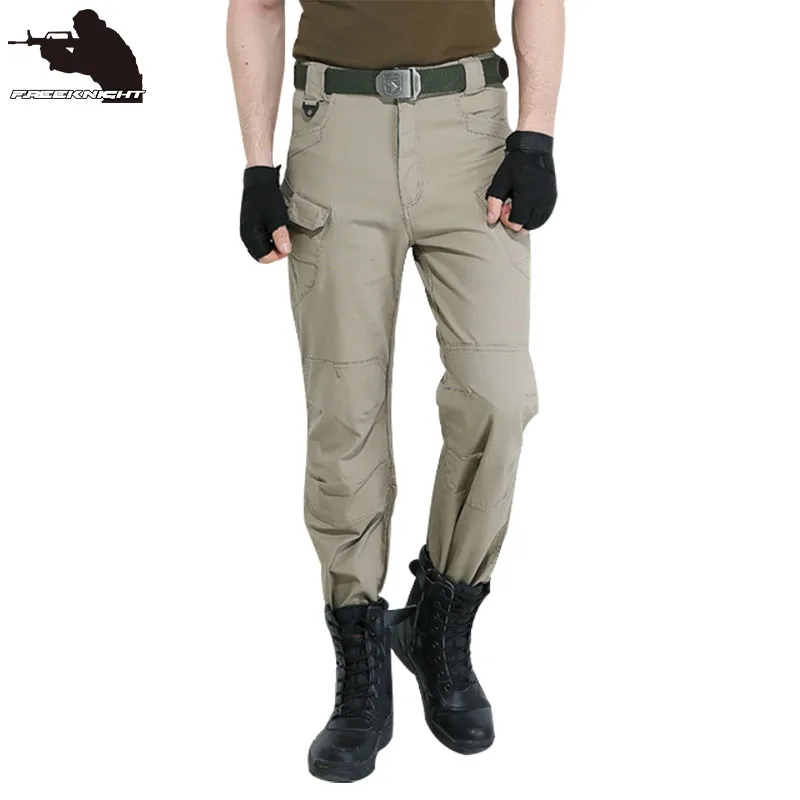 FREEKNIGHT Tactical Pants Camo Pants Overalls Hiking Pants Skinny Men's