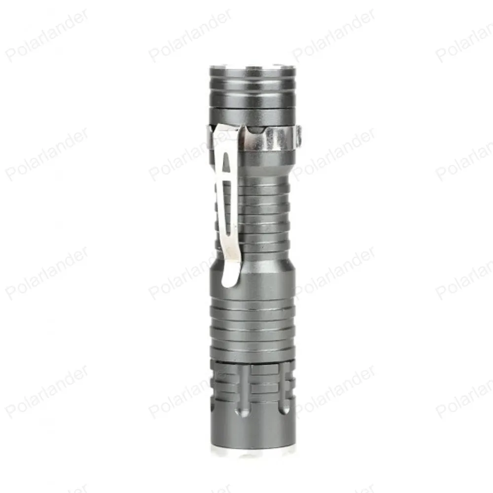 New arrival Mini flashlight outdoor lighting pencil light 3 file charging led lamp beam