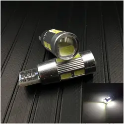 2 шт. Авто светодио дный Canbus T10 10 SMD 5630 5730 W2.1x9.5d W5W 192 194 Белый 12 В автомобиля Клин Парковка Ширина свет лампы маркер лампочки