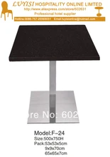 coffee table stainless steel base and Marble top kd packing 1pc carton fast delivery