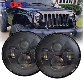 

TNOOG 7inch LED Headlight Hi/Low Beam for 1997-2017 Jeep Wrangler TJ JK & Wrangler Unlimited For Lada 4x4 urban Niva