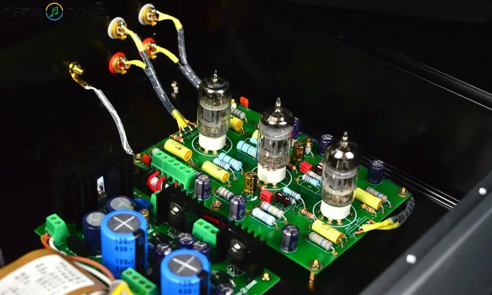 ZEROZONE DIY Kit MM RIAA Turntable Preamplifier Ear834 12AX7 Tube Phono font b Amplifier b font