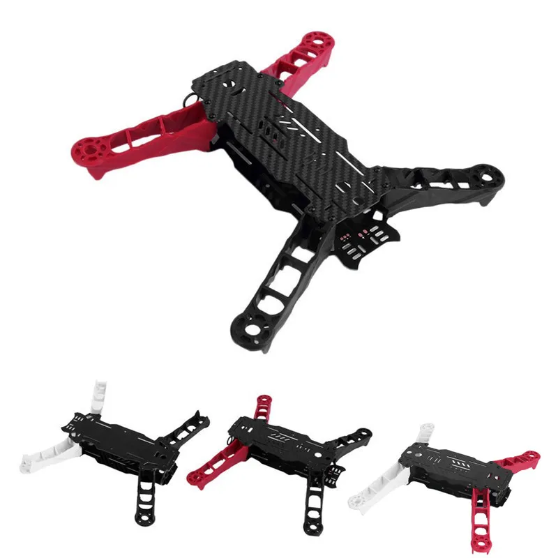

Enzo250 FPV Mini 4 Axis Quadcopter Frame RC Night Flying 250mm Full 3K Carbon Fiber Racing 250 Quad Arms with PCB Plate Board
