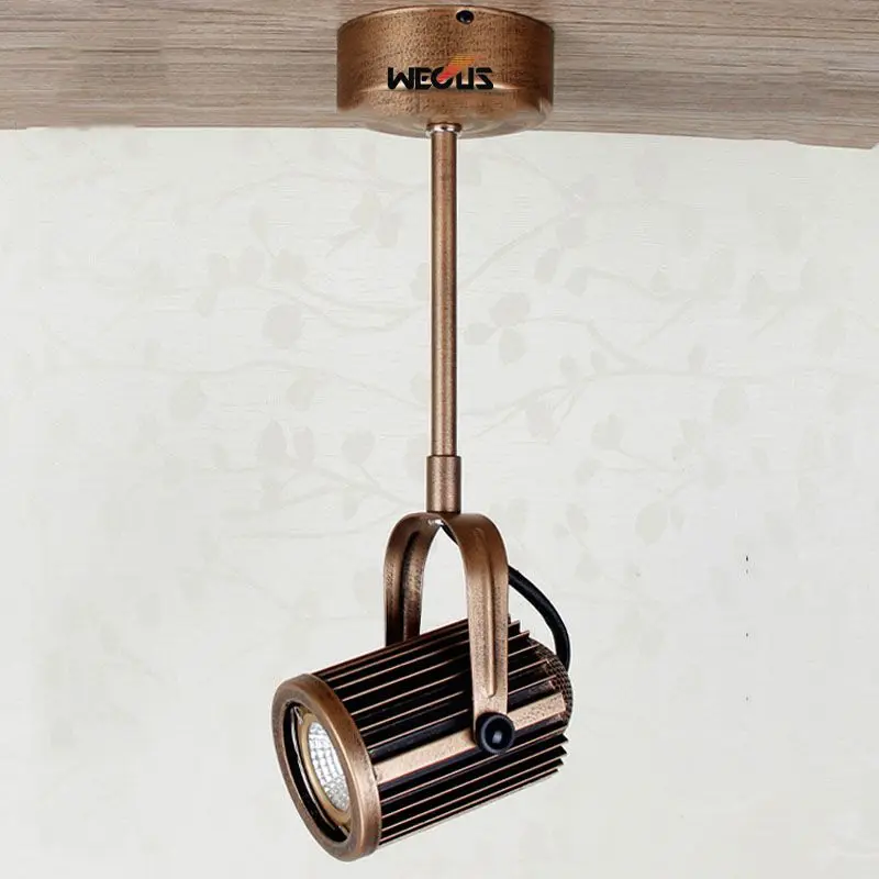 New products, long arm surface mount track lights, European retro LED