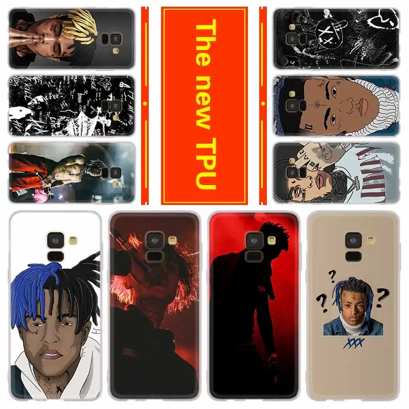 

Phone for Samsung Galaxy J6 J4 Plus J8 J3 J7 2018 J5 J3 j7 2017 2016 j6 Prime Cover Case RAP MCing XXXTentacion