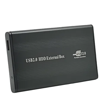

CHIPAL Aluminum External USB 2.0 2.5 IDE Enclosure Container Hard Disk Driver HDD Box Apapter For 500GB 1TB SSD DVD Optibay