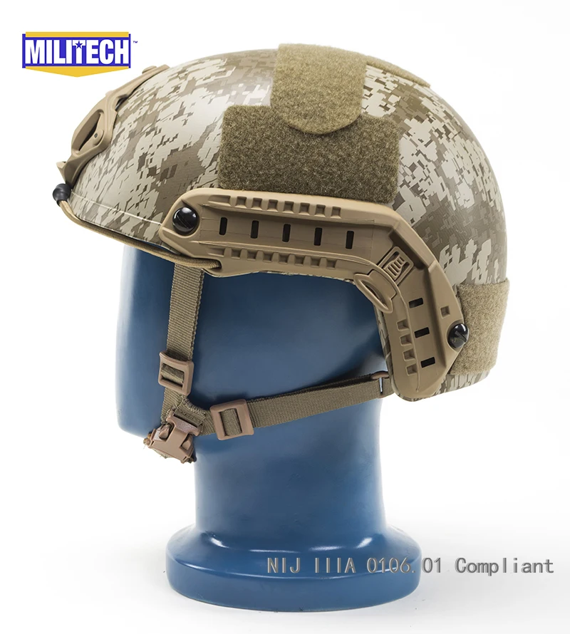 US $289.99 ISO Certified MILITECH AOR1 Deluxe Worm Dial NIJ level IIIA FAST High Cut Ballistic Aramid Helmet With 5 Years Warranty DEVGRU