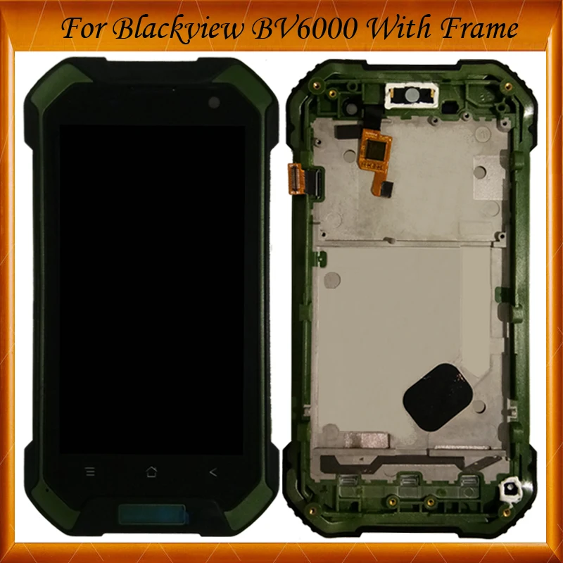 

4.7 inch For Blackview BV6000 LCD Display+Touch Screen With Frame Digitizer Assembly Replacement For Blackview BV 6000 IN Stock