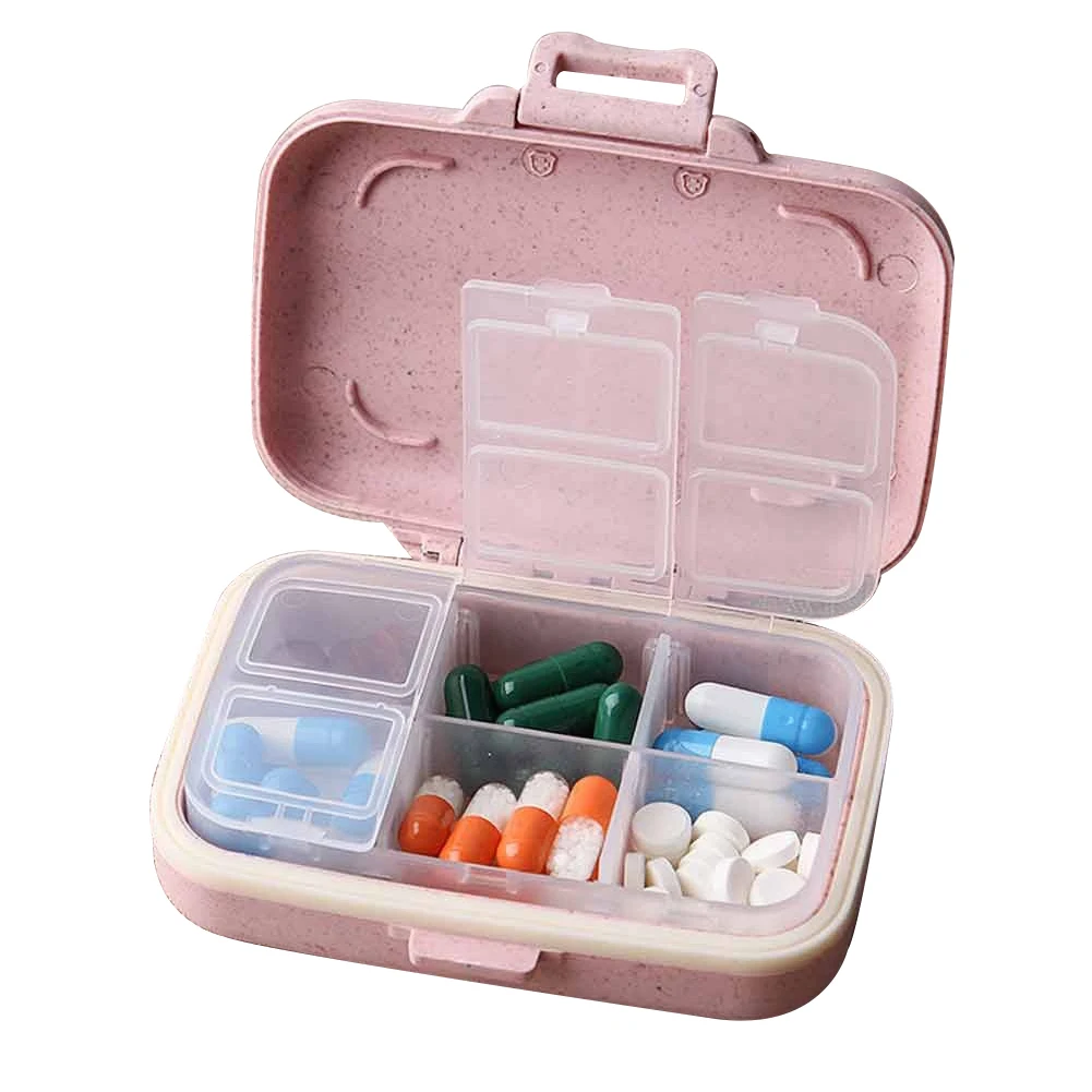 3-5 слотов влагостойкая коробка для таблеток, чехол-органайзер для таблеток, портативный дорожный контейнер для хранения лекарств, коробка для лекарств