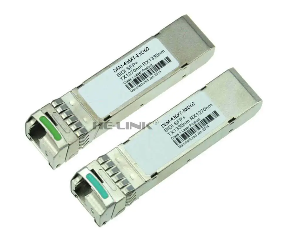 

LODFIBER DEM-SFP10G-BXU60/DEM-SFP10G-BXD60 D-L-INK Compatible Pair of BiDi SFP 10G 60km Transceiver