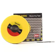 20 м/30 м измерение места ультра длинная лента измерительная телескопическая лента измерительная ручная круглая рокер