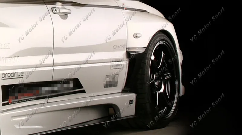2001-2007 Mitsubishi Lancer Evolution 7-9 Varis 09' S Ver Style Side Skirts with Underboard FRP (51)
