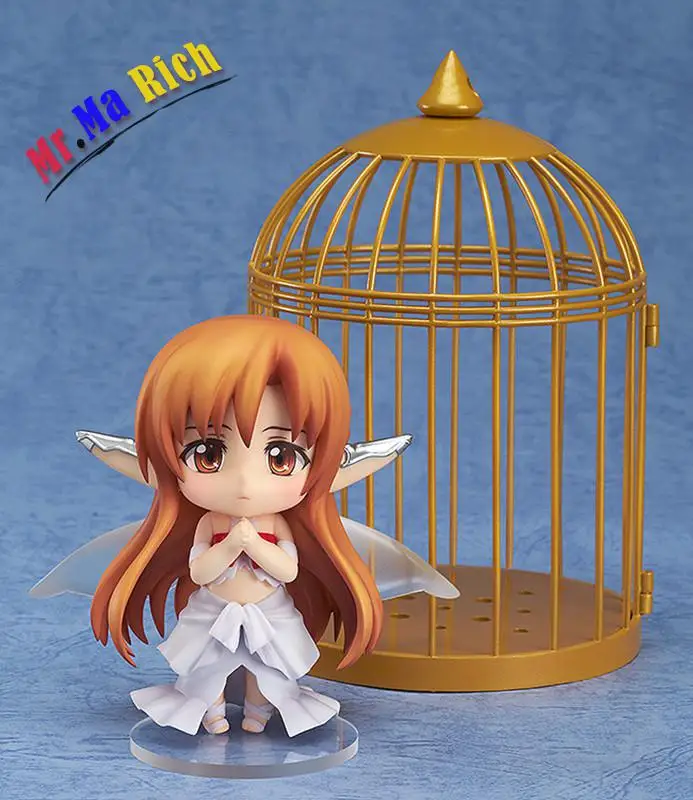 Anime Sword Art Online Asuna Pvc Action Figure Nendoroid #382 Asuna Titania Ver Cute Figure Doll Collectible Model Toys Anime Sword Art Online Asuna Pvc Action Figure Nendoroid #382 Asuna Titania Ver Cute Figure Doll Collectible Model Toys