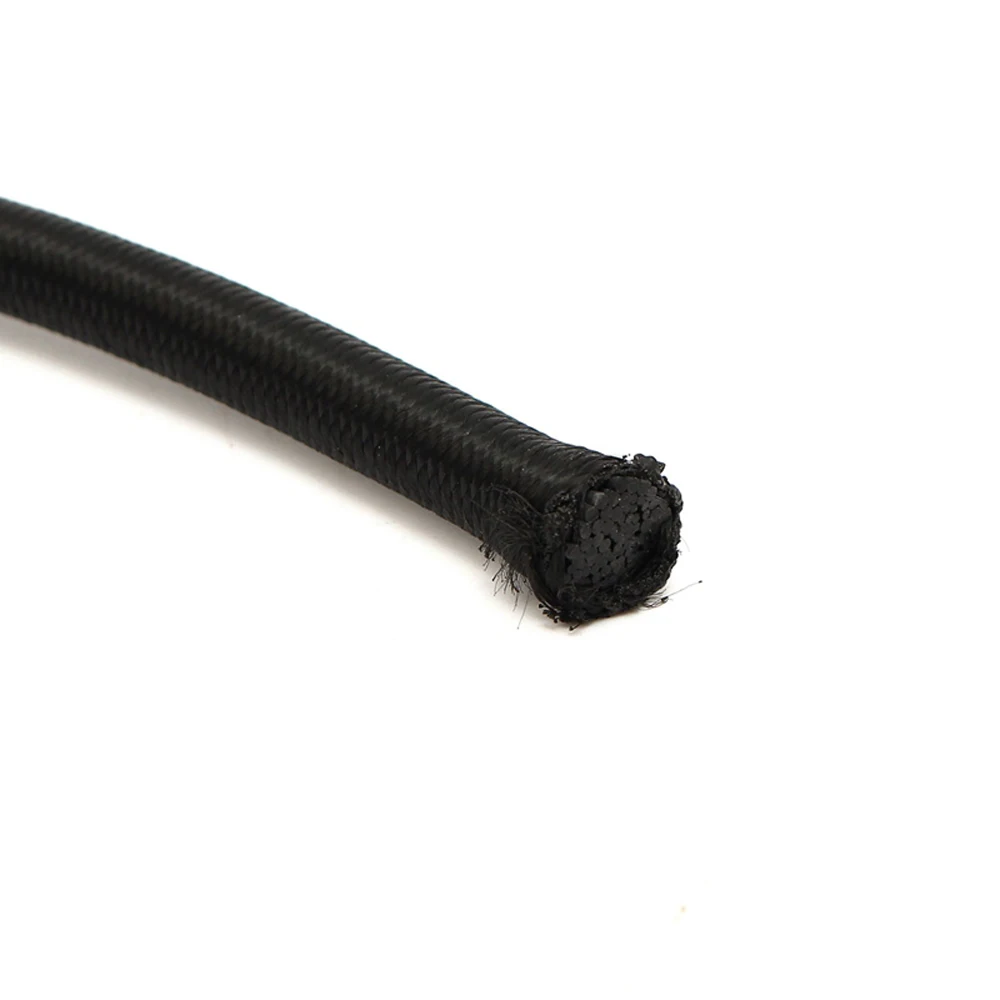 1 м черный круглый эластичный шнур стрейч нить веревка(диаметр от 3 мм до 10 мм
