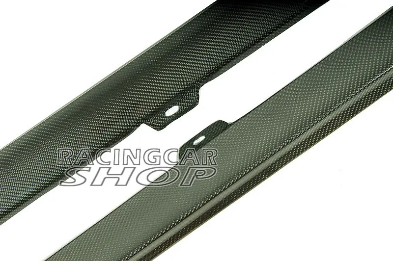 GTI STYEL REAL CARBON FIBER SIDE SKIRTS BODY KITS FOR VW VOLKSWAGEN GOLF 6 VI MK6 & GTI 08-12