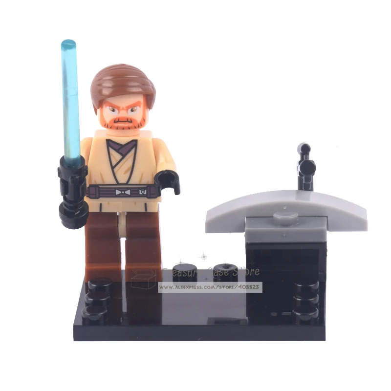 

NO.025 Obi Wan Kenobi Individual figure Star Wars Building Toys Blocks