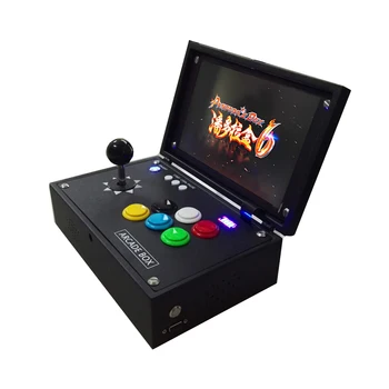

2019 New King of fighters Joystick Consoles with multi game PCB board 1300 in 1,pandora box 6 arcade joystick game console