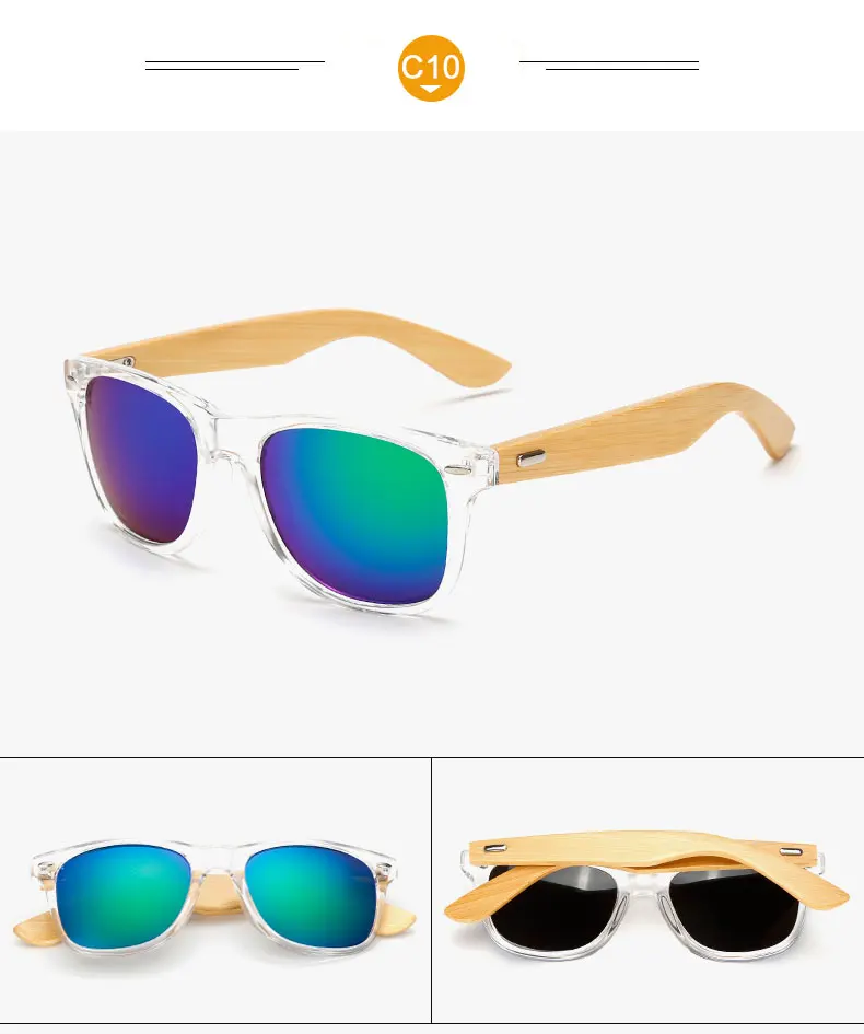 Новинка, бамбуковые деревянные солнцезащитные очки, фирменный дизайн, мужские Квадратные Солнцезащитные очки, женские очки Gafas UV400, солнцезащитные очки Oculos de sol