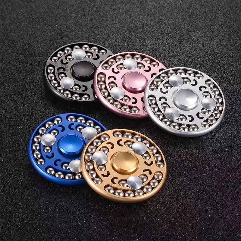 

Free DHL Shipping 18 Ball EDC Fidget Spinner Autism and ADHD Stress Relieve alloy Hand Spinner, Dragon Ball 9 Ball Spinner Toys