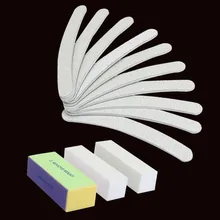 13 шт./лот пилка для ногтей Шлифовальная Пилка буферная пилка для ногтей гель-насадки для снятия лака пилочка для маникюра педикюра набор инструментов для дизайна ногтей 1j20