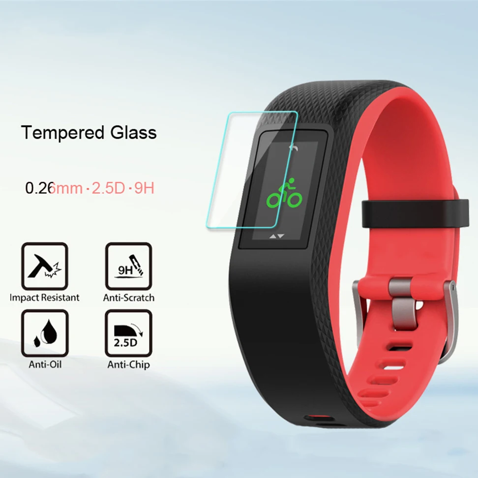 Закаленное стекло 9H 2.5D для Garmin Vivosport защитная пленка экрана Vivo Sport 1 шт./2 шт. |