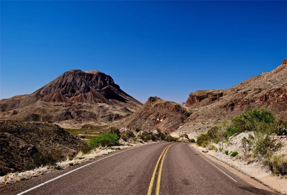 Laeacco Mound Road Corner Sky Scenic Photographic Backgrounds Customized Photography Backdrops For Photo Studio | Электроника
