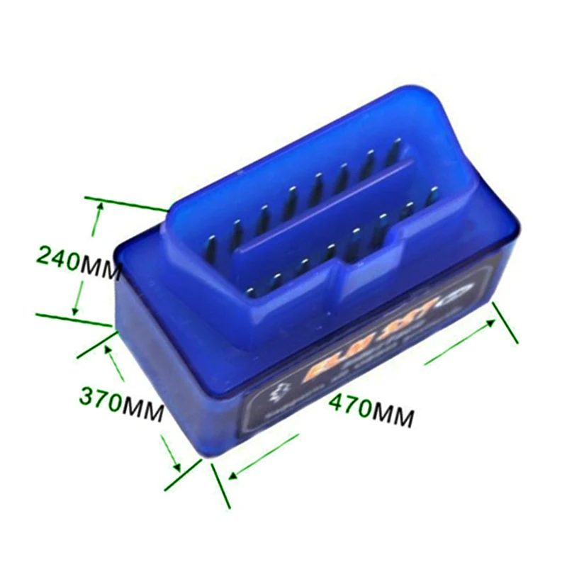 ELM 327 V 1,5 адаптер BT работает на Android Крутящий момент elm327 Bluetooth V1.5 Интерфейс OBD2/OBD II Авто диагностический сканер