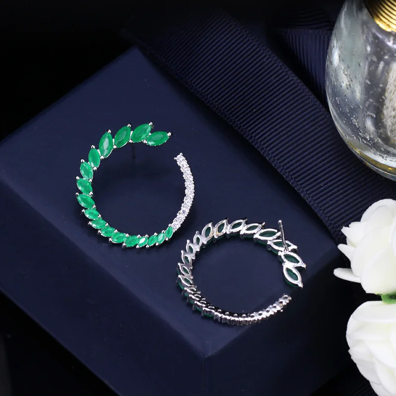 Green Earrings
