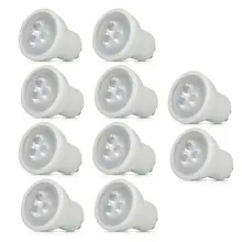 Mini lâmpada de led gu10 mr11 3w 35mm, holofote halógena AC85-265V smd 2835